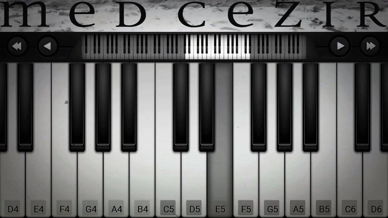 Medcezir piano tutorial