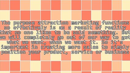 Profitable Attraction Marketing Blueprint