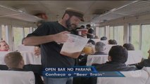 Passeio de trem com degustação de cervejas faz sucesso no Paraná