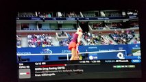 Amazing Between the Legs Shot by Mladenovic vs Makarova US Open 2015