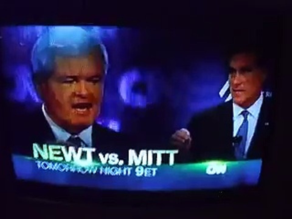 CNN Runs "Newt vs Mitt" Ad With Eight Candidates Still in Race