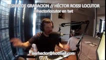 SESIÓN DE GRABACION DEL LOCUTOR ARGENTINO HÉCTOR ROSSI. Voces, actings e imitaciones. @hectorlocutor