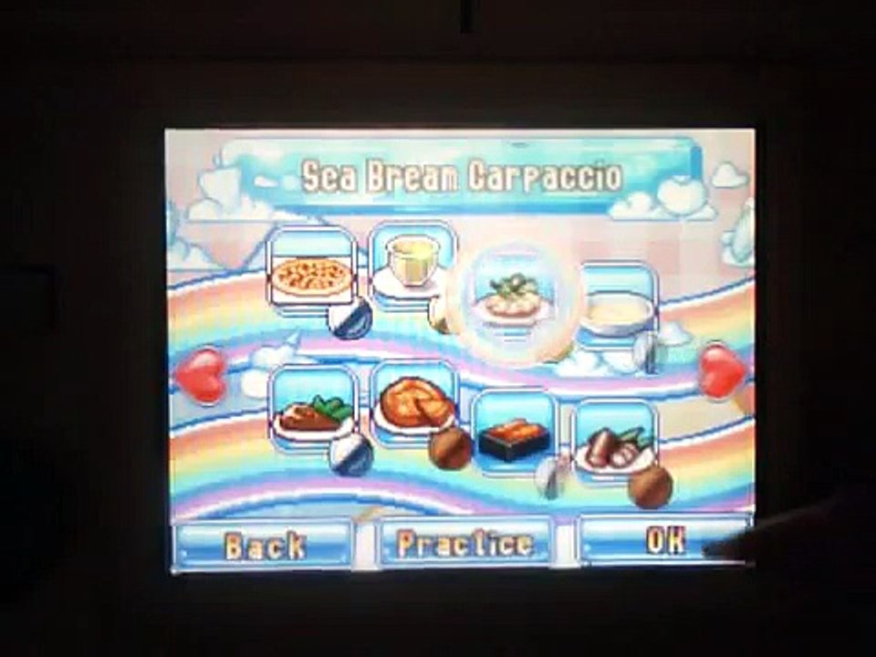 Cooking Mama 2-NDS (Sea Bream Carpraccio)