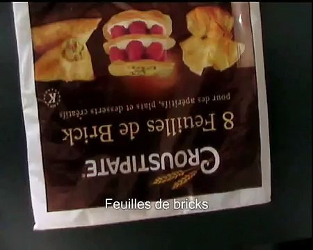Recette de gâteaux marocains : Briouates et cigares aux amandes et miel بريوات باللوز