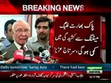 Modi govt’s policy is anti-Pakistan from day one - Sartaj Aziz