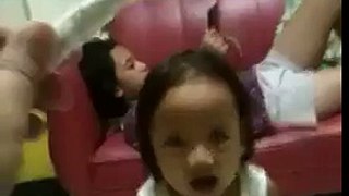 Cute and funny baby singing!!!!