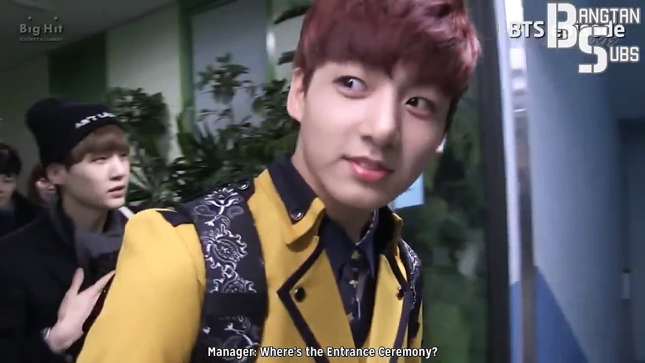 [ENG] 140304 EP - Jungkook Went to HS With BTS!