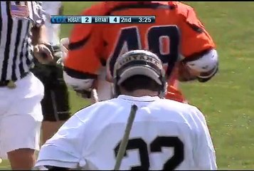 Bryant vs Hobart Lacrosse Highlights - May 6, 2010