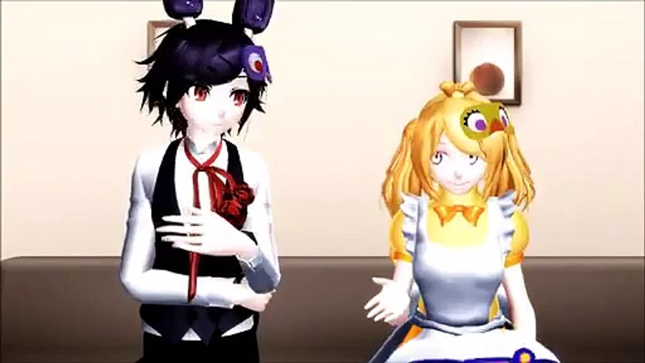 [MMD X FNAF] CHICA IS LOVING BONNIE