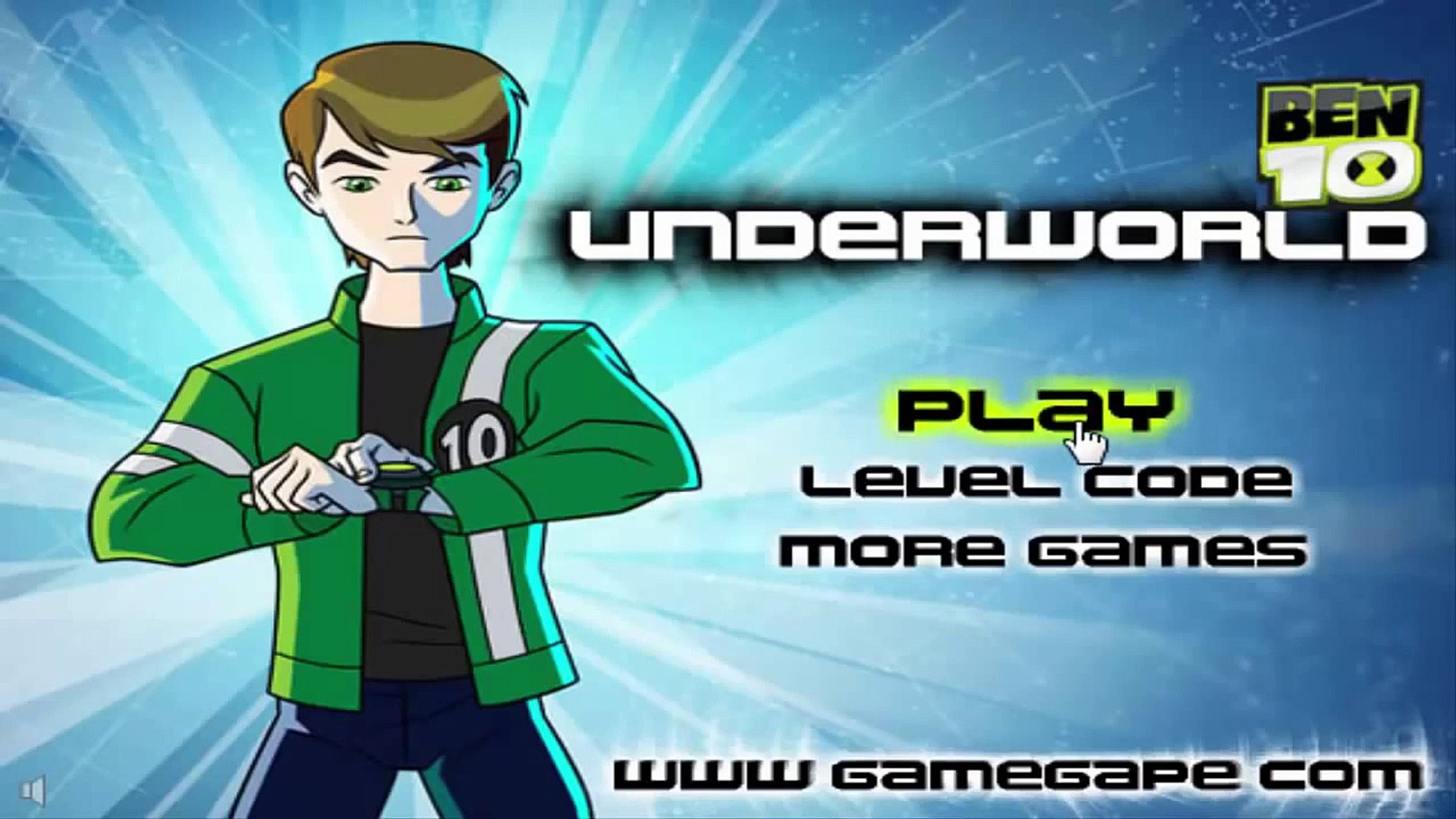 BEN 10 - Underworld - Cartoon Network Game