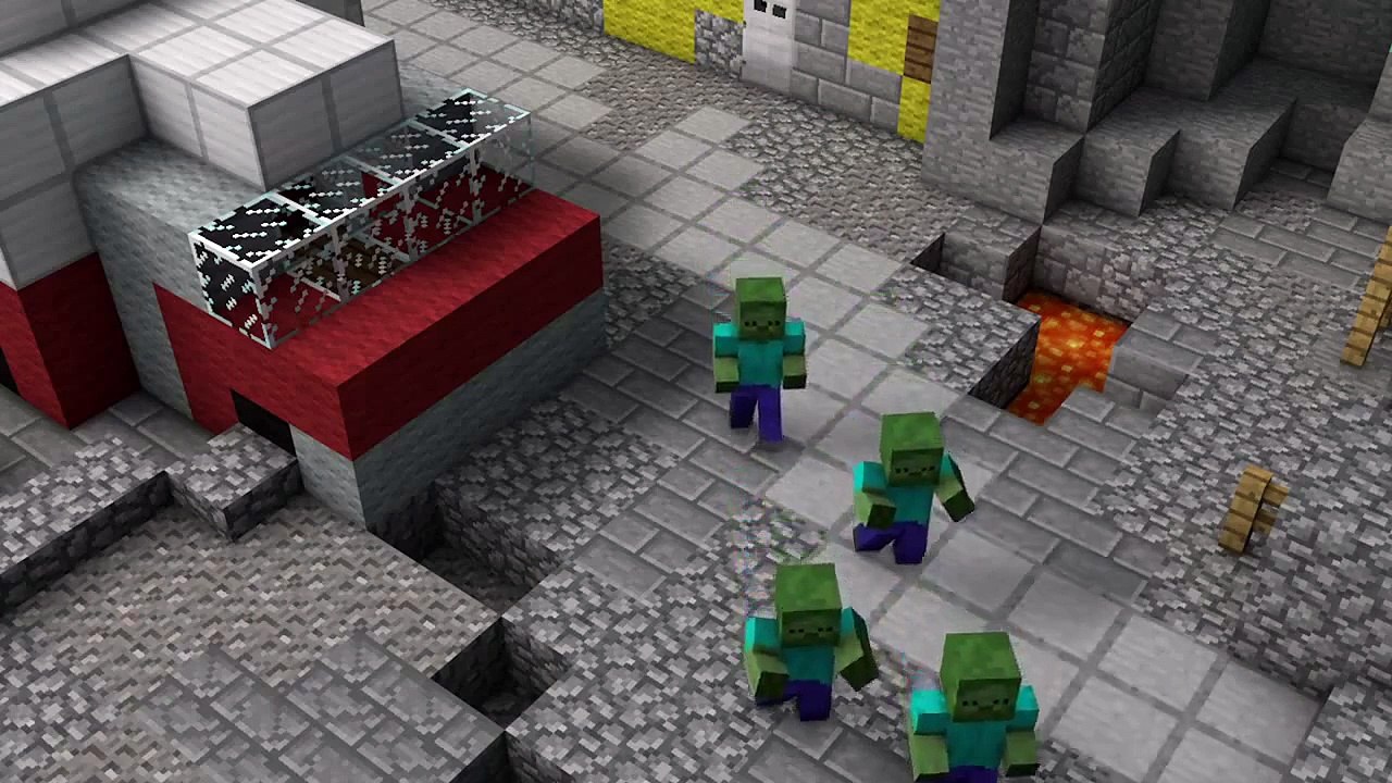 Minecraft Nazi zombies   Minecraft Animation