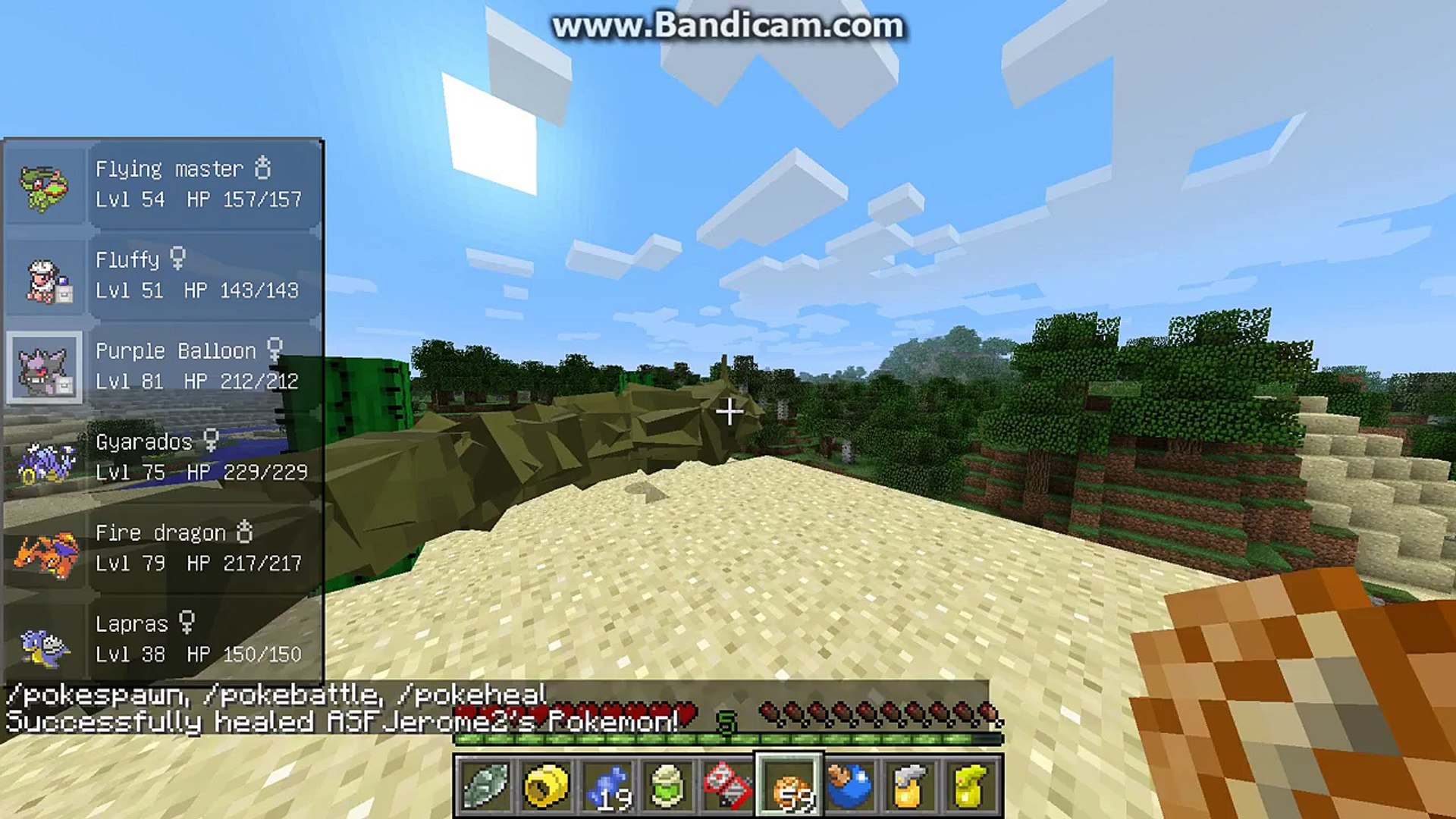 Minecraft Pixelmon Pokemon Mod Episode 1 I Found A Boss Onix In A Desert Video Dailymotion