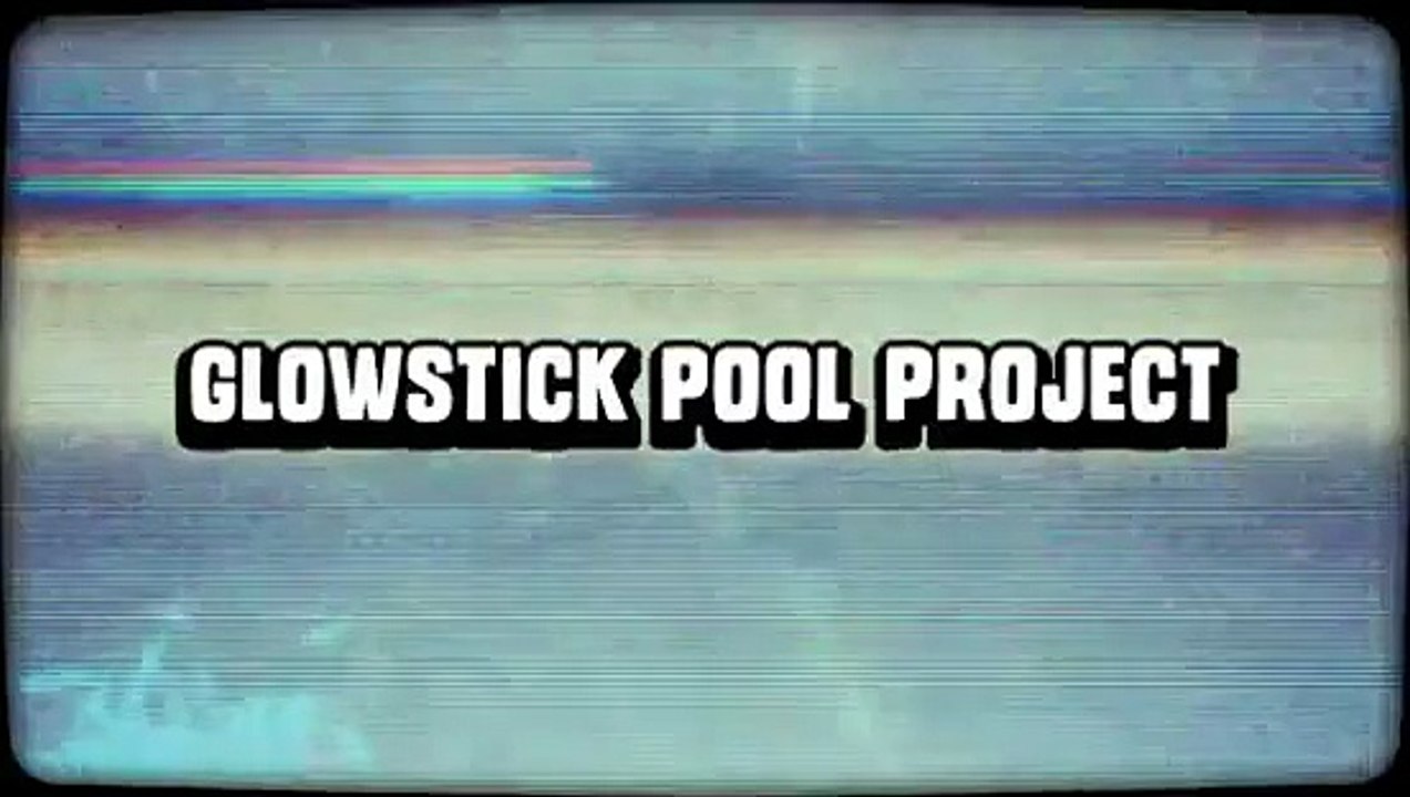 Glowstick pool project