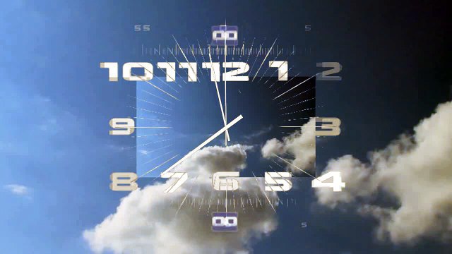 Часы в стиле первого канала. [ETG]