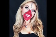 Zipper Face Makeup Tutorial