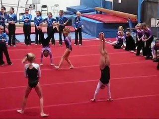 Gymnastics Handstand Contest