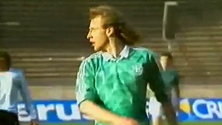 Germany v Argentina 2nd APR 1988