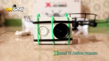 RC Drone Hexacopter MJX X600 and Xiaomi Yi Action Camera