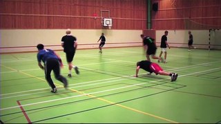 Handball training in Åhus Sweden