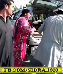 pathan wife with police