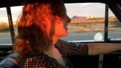 Dutch Girl Driving 1967 Nova Super Sport