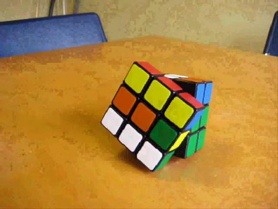 Rubik's Cube Post-it Stop Motion