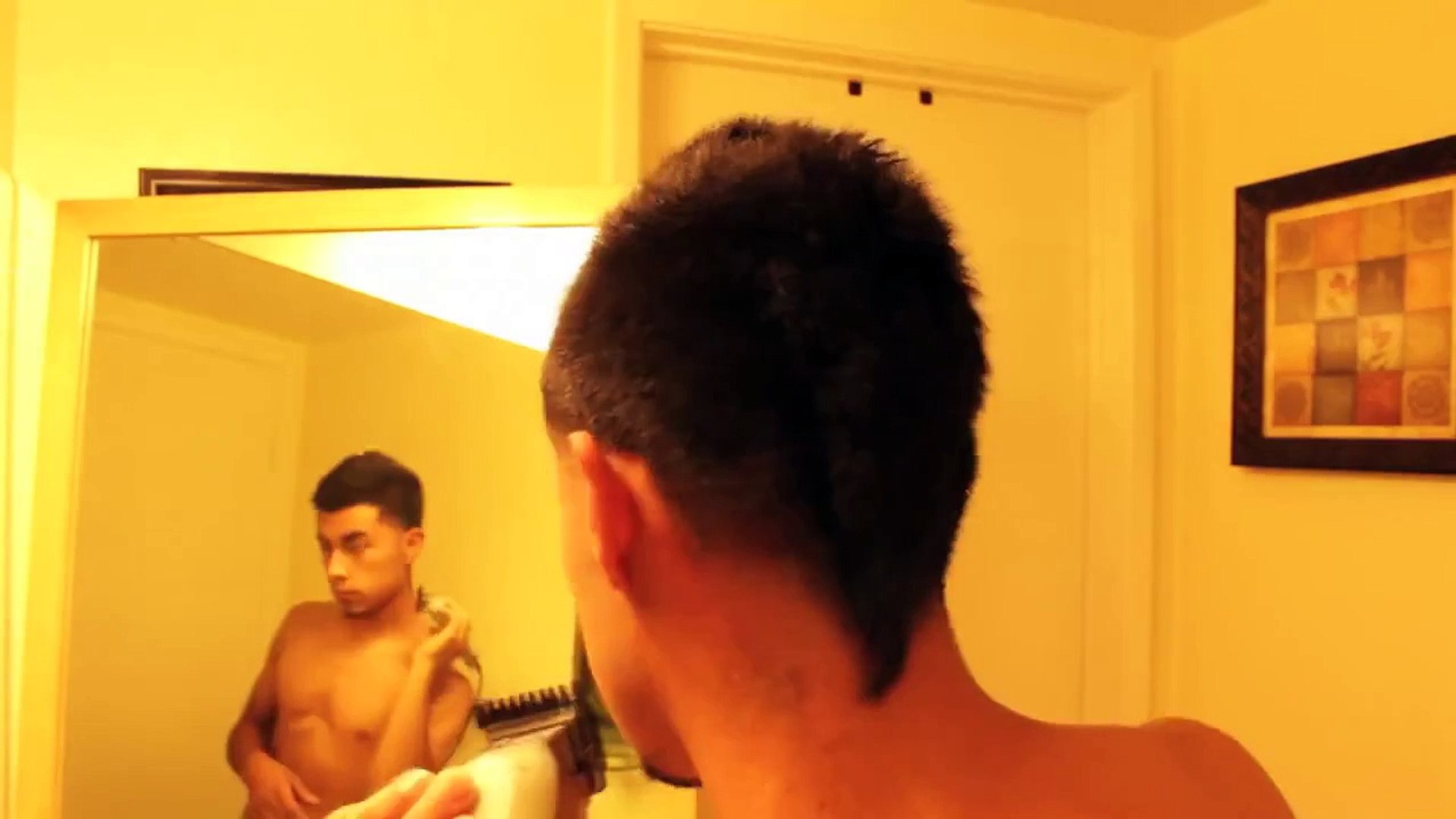 How To Cut Your Own Hair Taper Mohawk Skrillex F Video Dailymotion