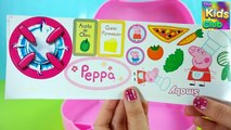 Peppa Pig Mini Pizzeria Playset English Review Unboxing Toy kids games