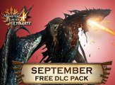 Monster Hunter 4 Ultimate DLC Gratis de Septiembre