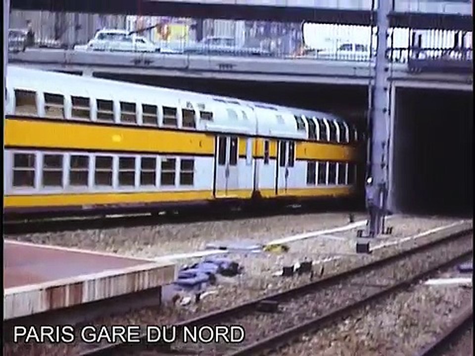 TGV Sud Est en livrée orange 1984 - Cab ride - en cabine arrière