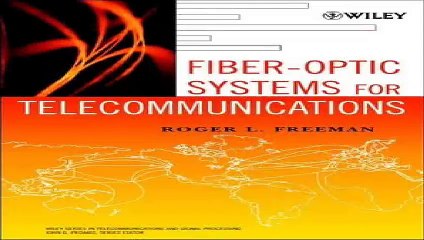 Fiber Optic Systems for Telecommunications Pdf