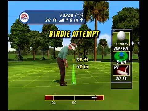Tiger Woods PGA Tour Golf (2001) Playstation PS1 Gameplay