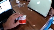 Scumbag dad pranks his son with a fake kinder egg