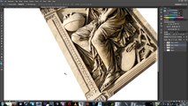 Photoshop CS6 tutorial - 3D Mockup készítése (speedart)