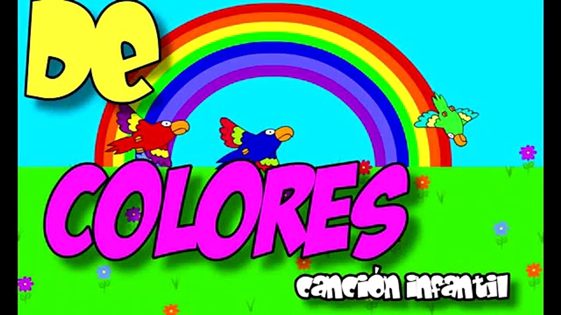 ⁣De colores canción infantil, Made of Colors Spanish language folk song
