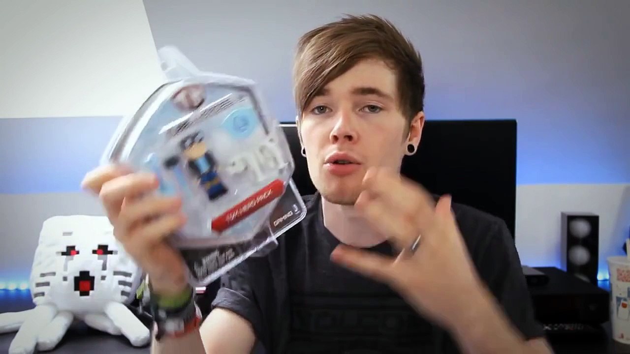 The Diamond Minecart MoreTDm DANTDM ACTION FIGURE UNBOXING!!