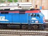 Amtrak, Metra & Rarities at Chicago Union Station on 25.05.11