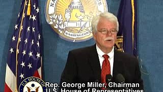 NCLB Speech: Chairman George Miller (Part 1 of 2)