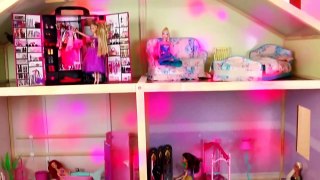 barbie dollhouse frozen Elisa And Anna Dolls