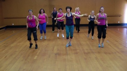 High energy fun Zumba routine to 'Runaway Baby' by Bruno Mars