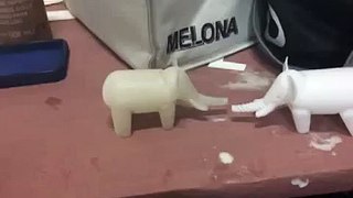 Elephants. #StopMotion #DIY #Bored #3Dprinting #animals