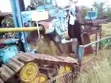 1982 BARTH K140 SELF PROPELLED TRENCHER DIGGING TEST TRENCHES