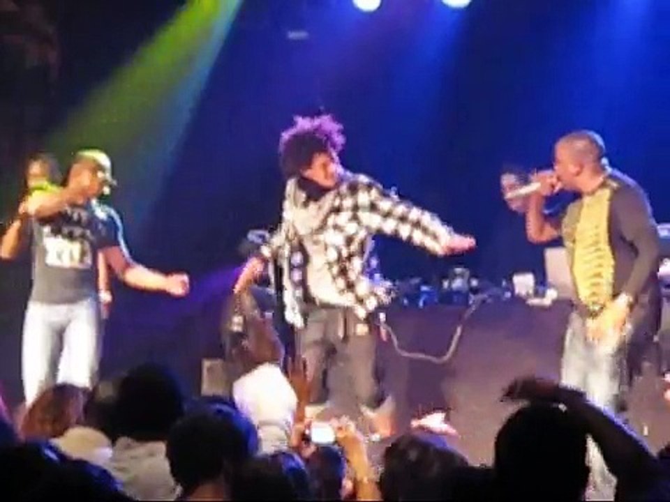 Magic System Live ft. Les Twins in SF (Premier Gaou)
