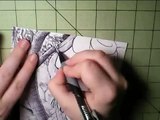 Speed Draw - Ball Point Pen Shading - Princess Mononoke, San