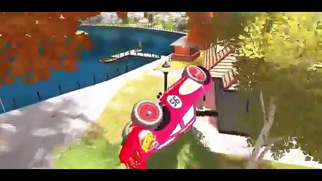 Spiderman Lightning ABC SONG & Spider Man McQueen Disney Cars Pixar Nursery Rhymes for Children