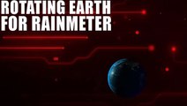 Rotating Earth for Rainmeter