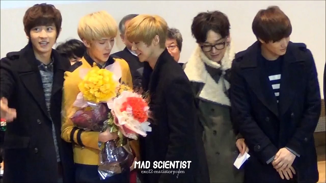 7/2/2013 EXO @ Sehun's Graduation Ceremony