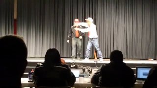 Highschool Talent Show Dubstep Dance