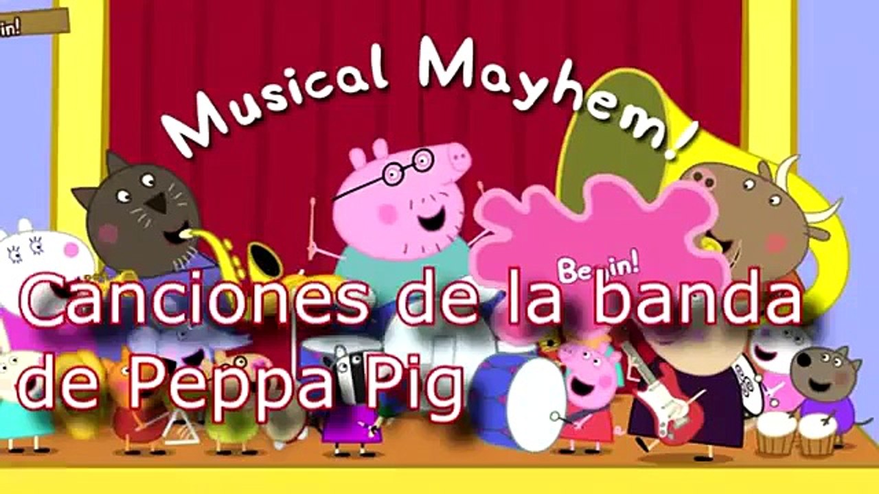 Canciones de la banda de Peppa pig 3