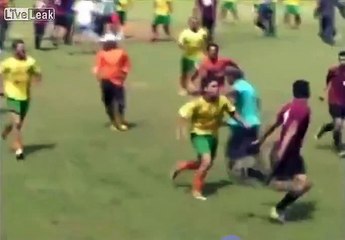 Amature Soccer Brawl